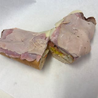 Ham and cheese sub