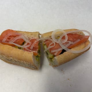 Ham and cheese sub